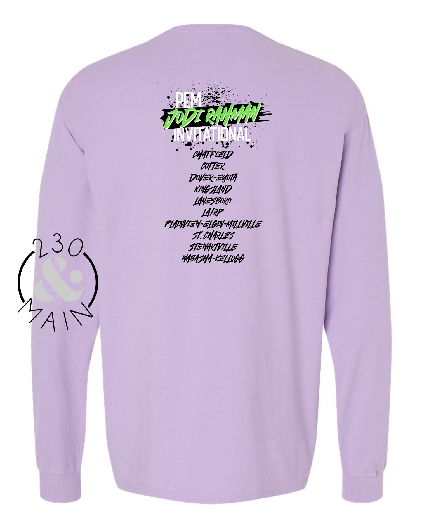 PEM Jodi Rahman Invitational Long Sleeve T
