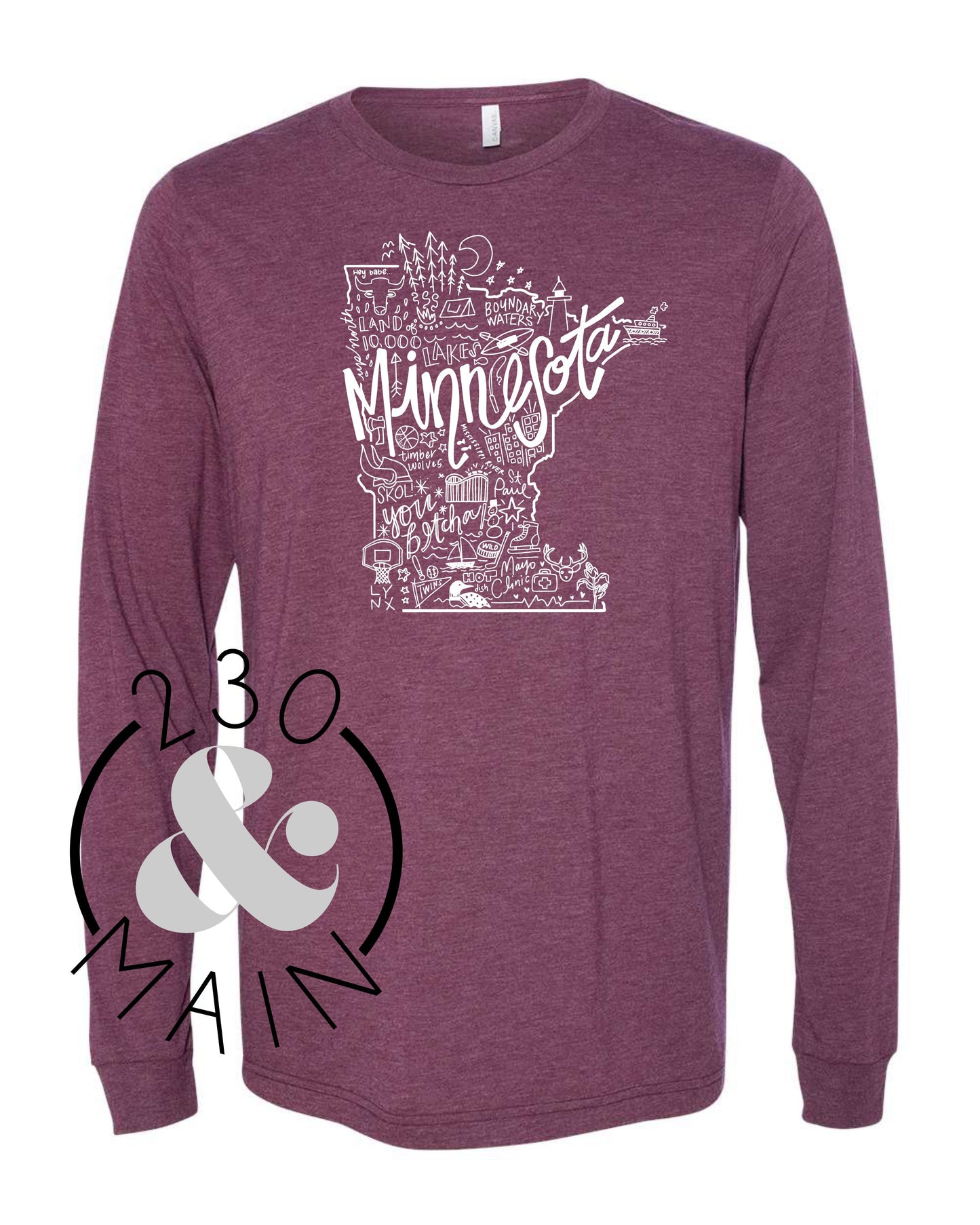 Minnesota State Long Sleeve T