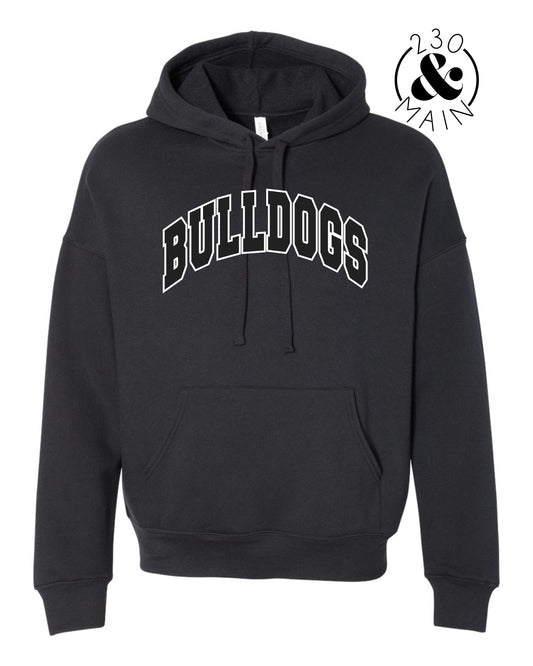 PEM Bulldogs Arch Drop Sleeve Hoodie