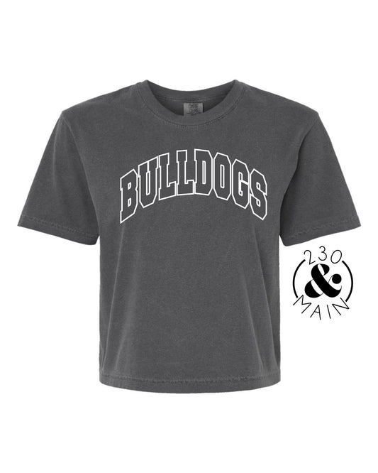 PEM Bulldogs Arch Boxy Crop