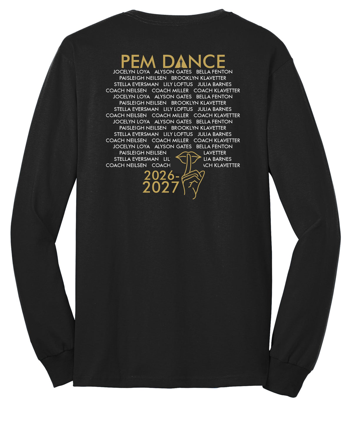 PEM Dance Shh Chasing Fame Long Sleeve