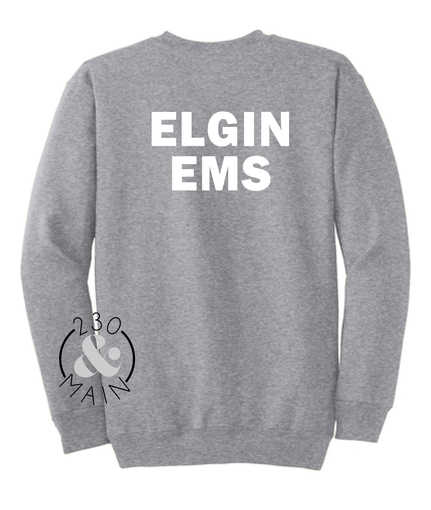 Elgin EMS Front Pocket Crewneck Sweatshirt