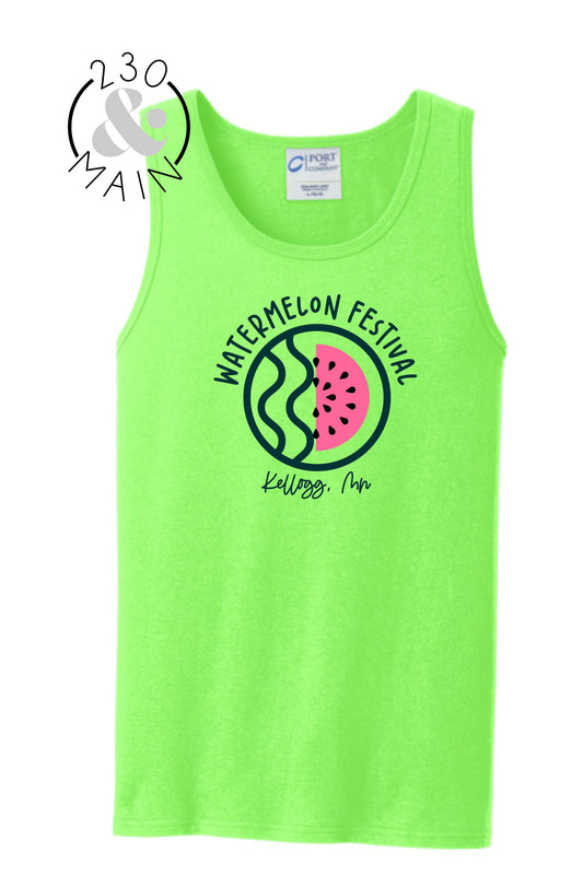 Watermelon Fest Unisex Tank
