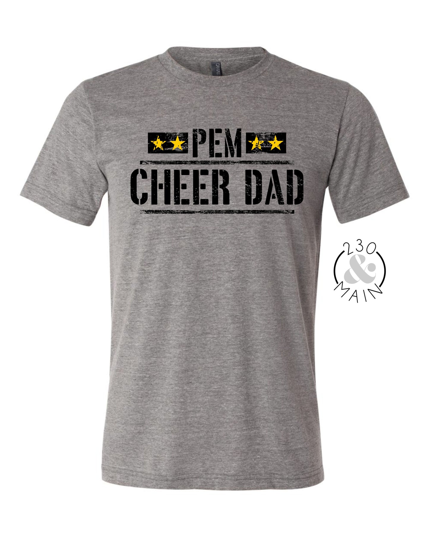 PEM Cheer Dad Shirt