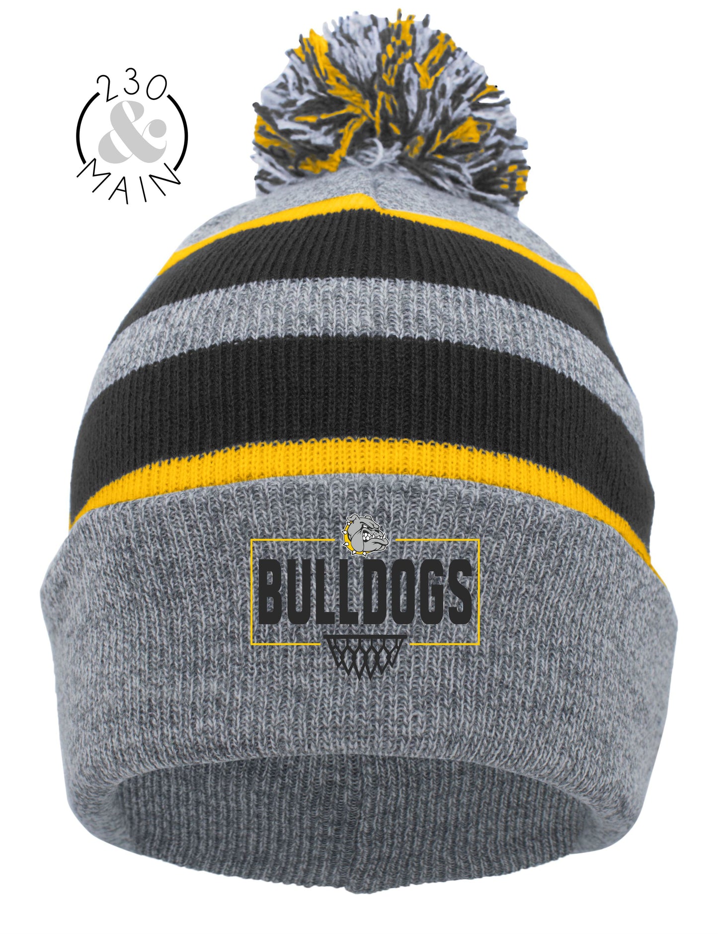PEM Basketball Pom Beanie
