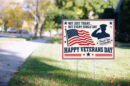 Veterans Day Sign