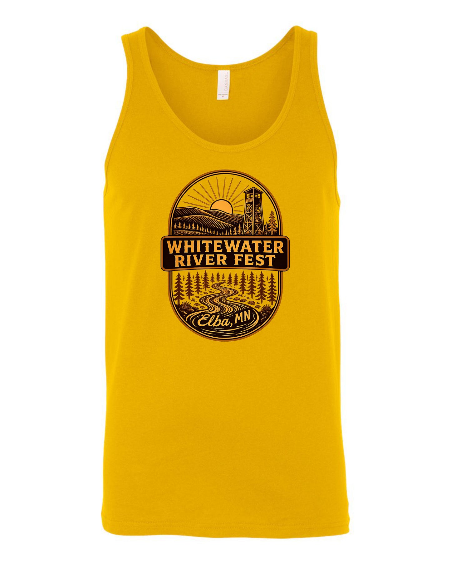 WWRF '26 Unisex Tank - Gold